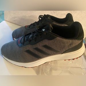 ADIDAS MENS S2G GOLF SHOES SPIKELESS SIZE 11.5 WATERPROOF EXCELLENT CONDITION